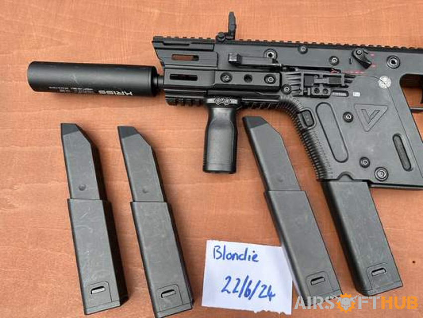 Krytac Kriss Vector Package - Used airsoft equipment