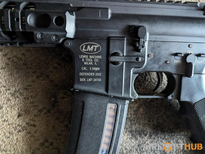 Lmt defender aeg. - Used airsoft equipment