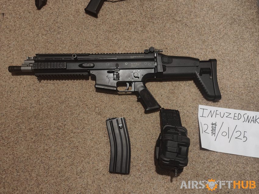 WE Scar L GBB Full Auto Lock - Used airsoft equipment