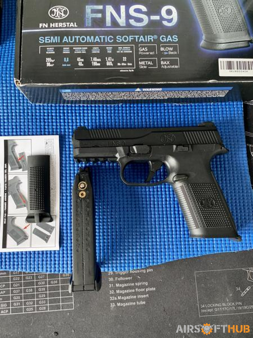 FNS-9 FN Herstal GBB p&p inc - Used airsoft equipment