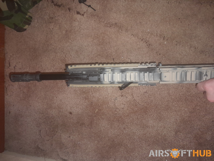 Sand painted L85A2 AEG - Used airsoft equipment