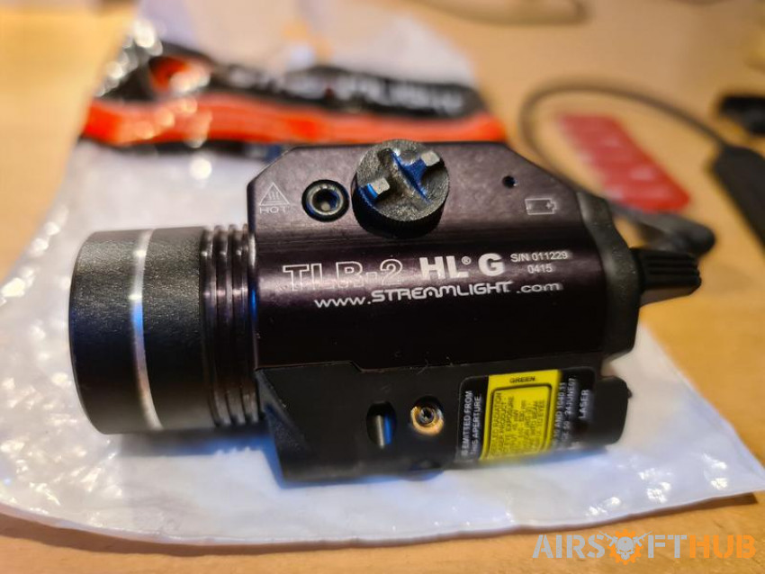 Streamlight TLR-2 HL G - Used airsoft equipment