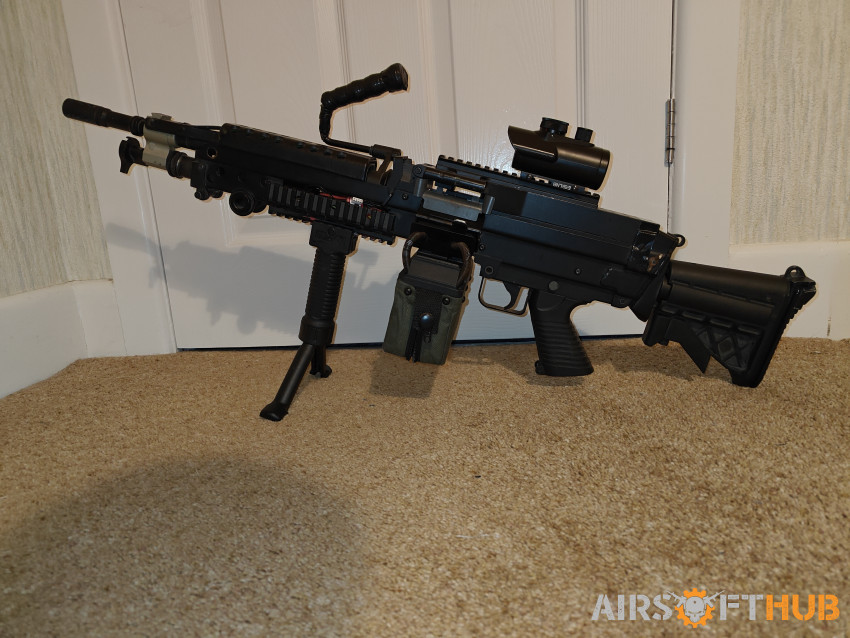 A&k m249 saw - Used airsoft equipment