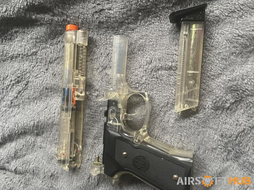 Kwc beretta spring pistol - Used airsoft equipment