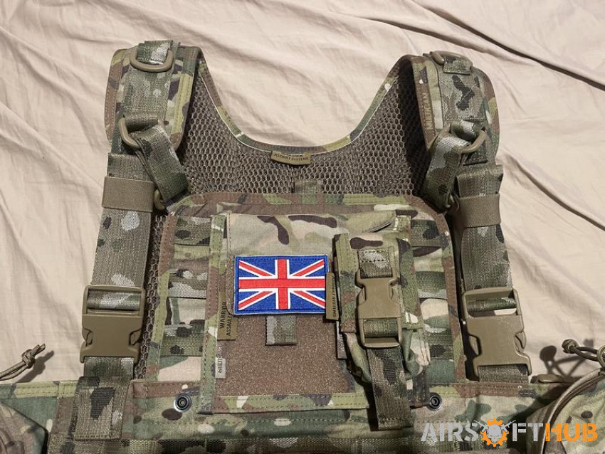 Warrior assault tactical vest - Used airsoft equipment