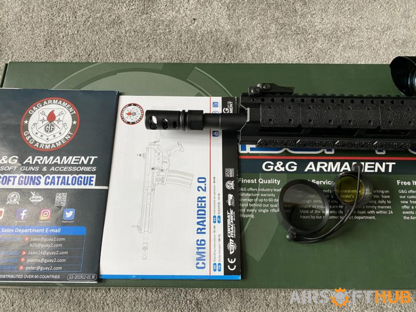 G&G CM16 Raider 2.0 Brand New - Used airsoft equipment