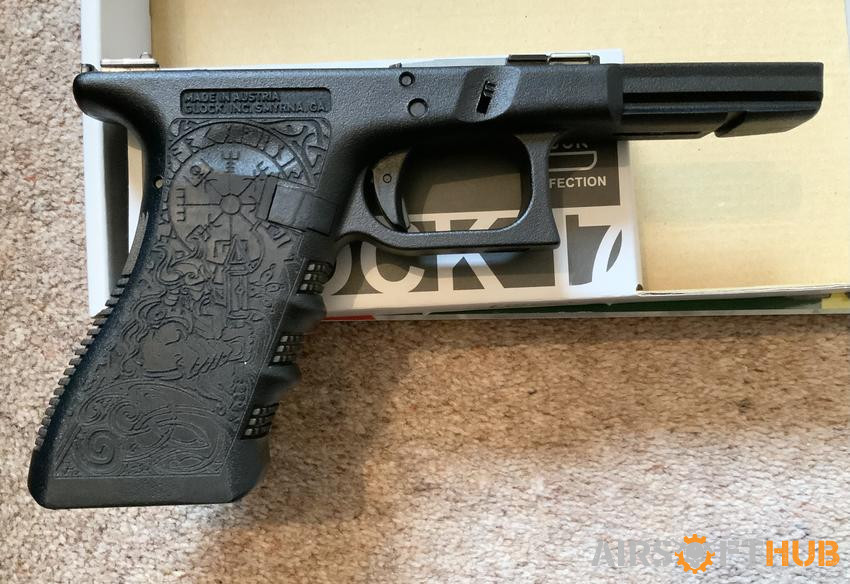 Rare Custom GHK Glock Frame - Used airsoft equipment