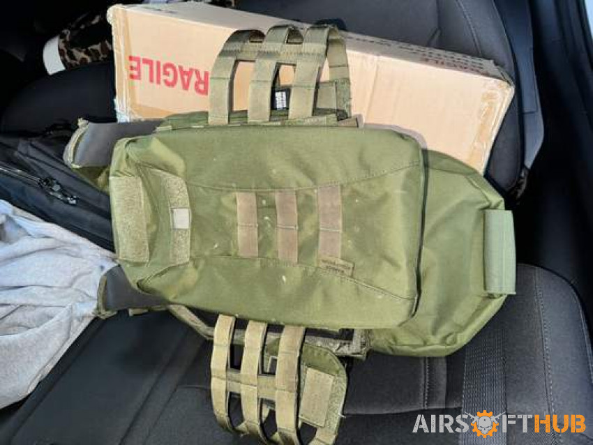 Warrior plate carrier - Used airsoft equipment