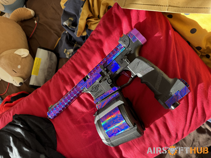 ESG HPA Custom CRBN Build - Used airsoft equipment