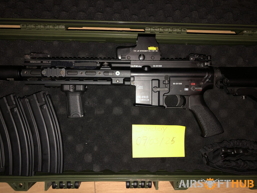 TM HK416D NGRS - Used airsoft equipment