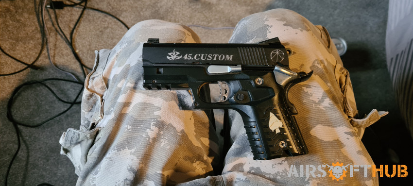 Aw custom 1911 compact - Used airsoft equipment