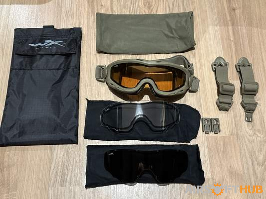 WIley X Spear Goggles Tan - Used airsoft equipment