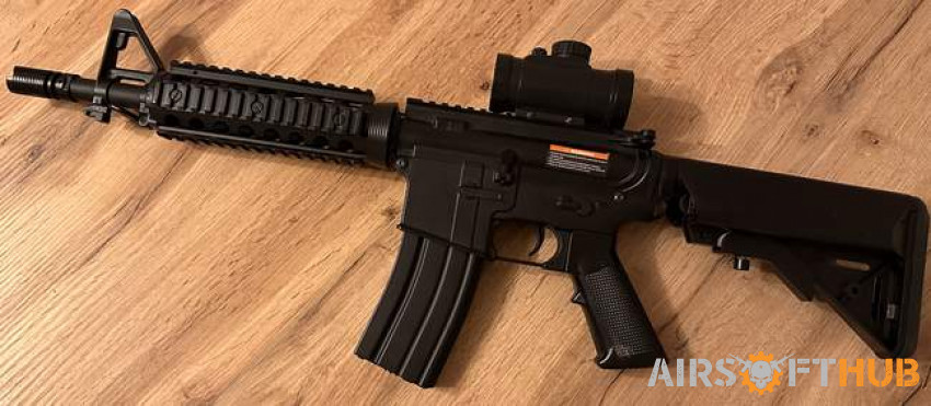 M4 electric rifle. - Used airsoft equipment