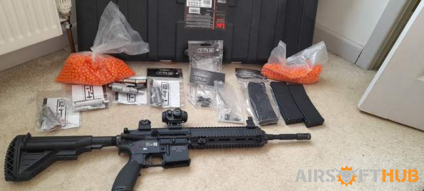 T4e Hk416 paintball,rubberball - Used airsoft equipment