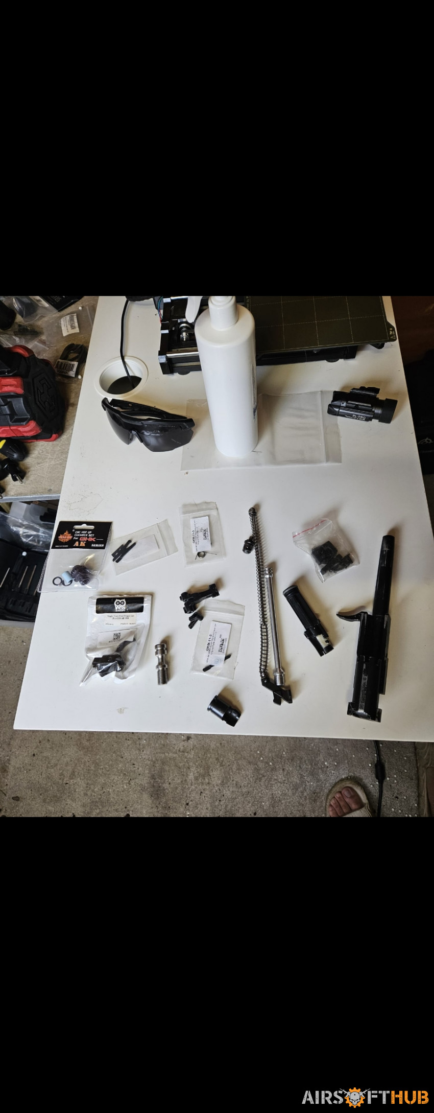 GHK AK parts - Used airsoft equipment