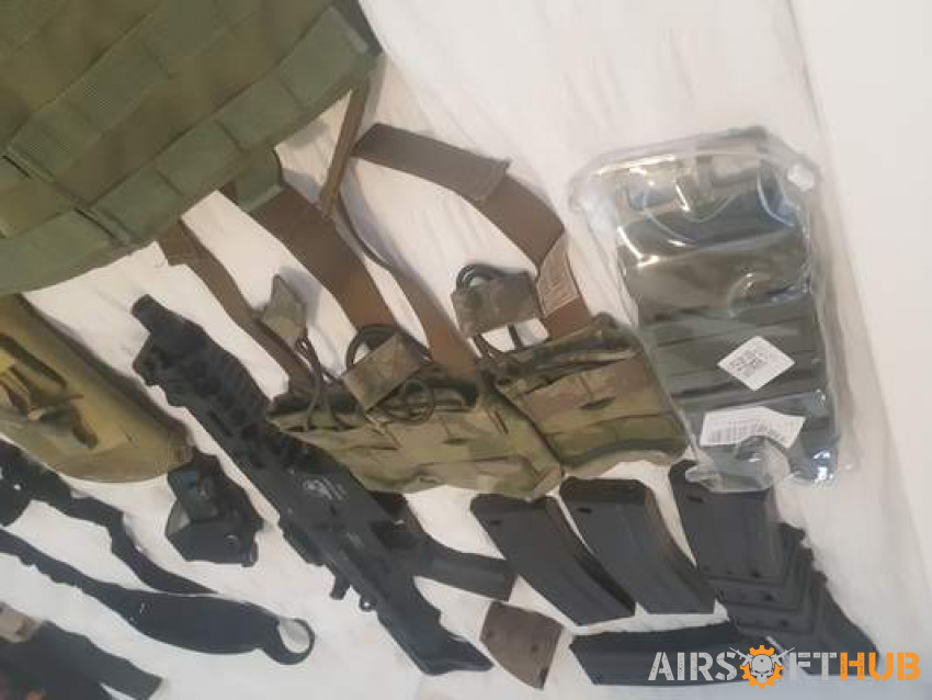 Asg urx-sbr bundle high end st - Used airsoft equipment