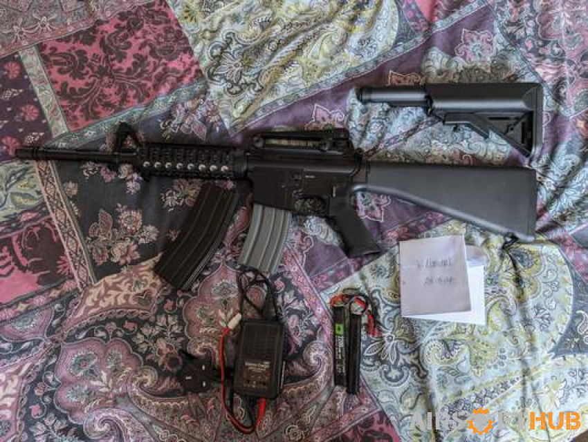 CYMA CM007  M4A1 Starter set - Used airsoft equipment