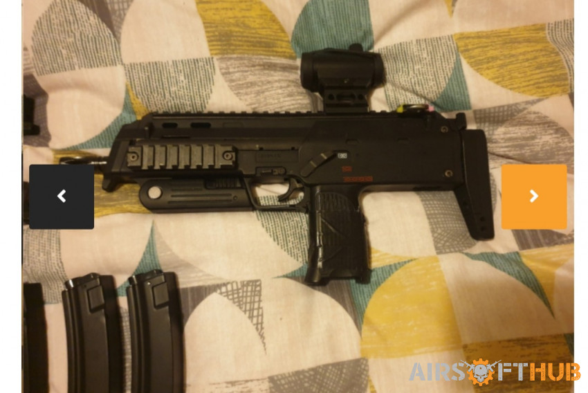 Tokyo Marui MP7 GBBR & HPA - Used airsoft equipment