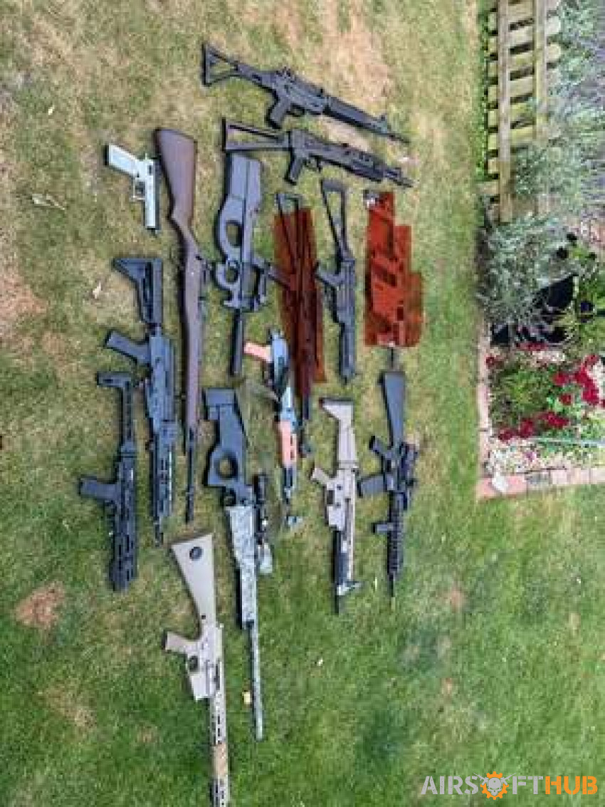 Job lot - Used airsoft equipment