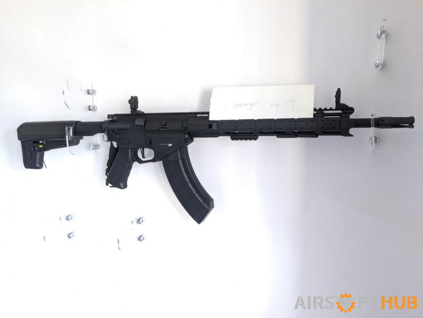 KRYTAC Trident 47 SPR-M, Black - Used airsoft equipment