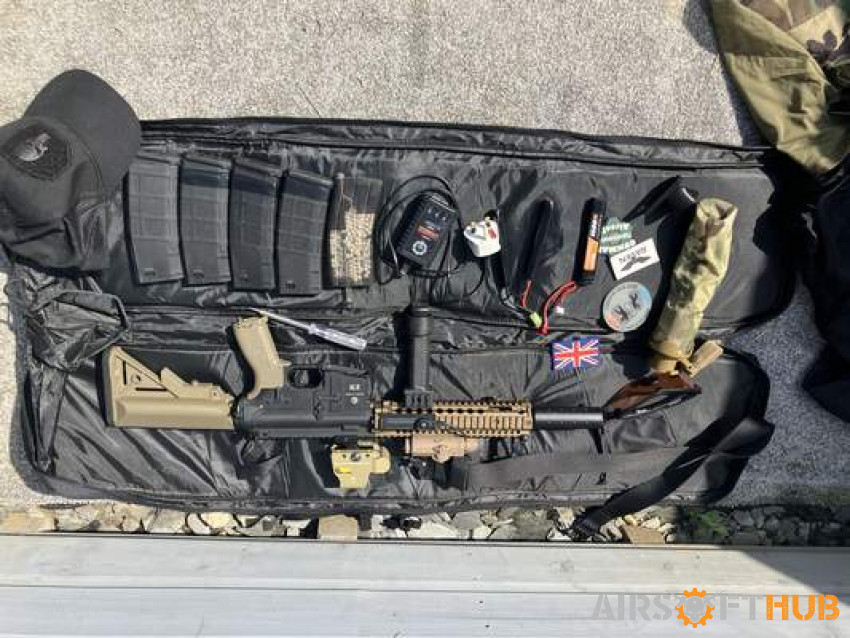 RIFS, cases and kit - Used airsoft equipment