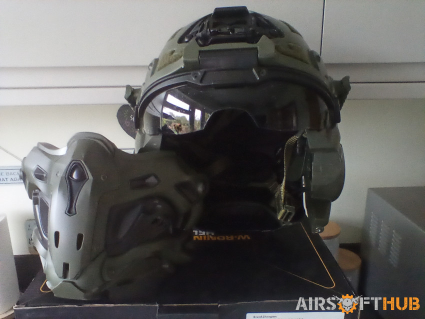 W-Ronin Assault Fast Helmet - Used airsoft equipment