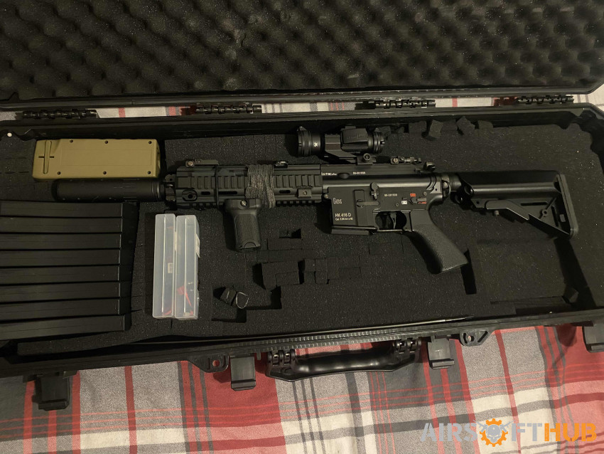 Tokyo Marui hk416 devgru - Used airsoft equipment