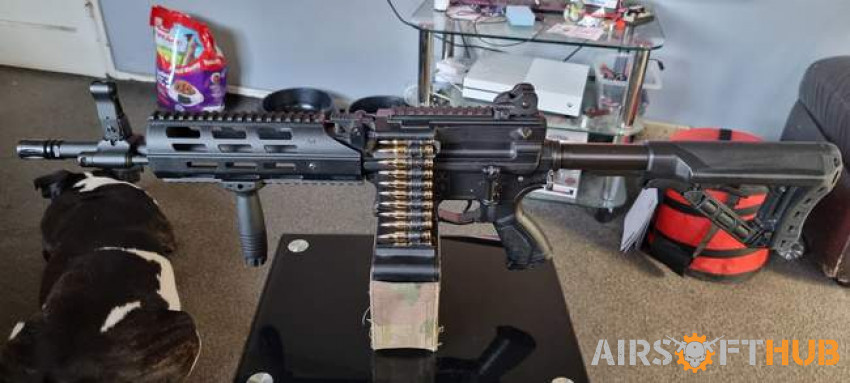 G&G CM16 LMG - Used airsoft equipment