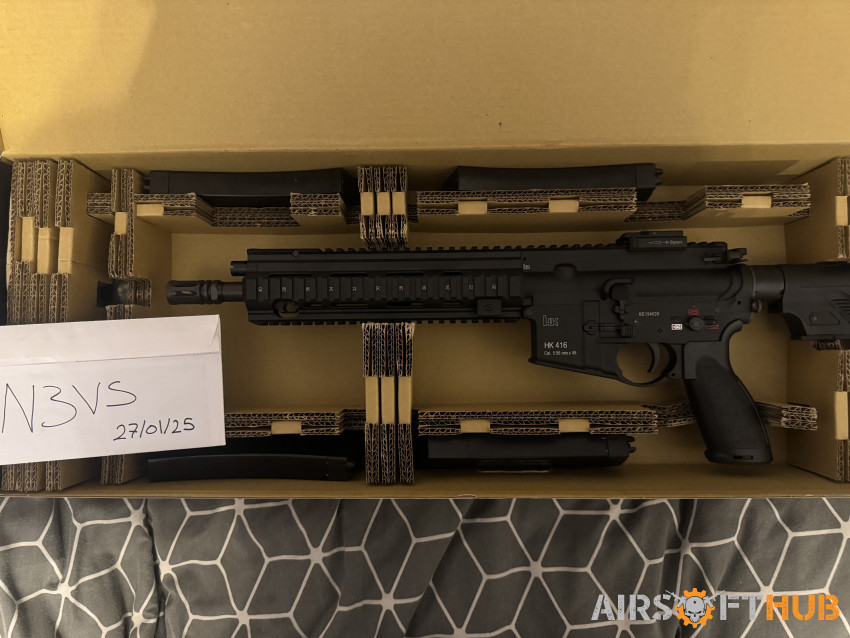 Umarex/VFC HK416 gbbr - Used airsoft equipment