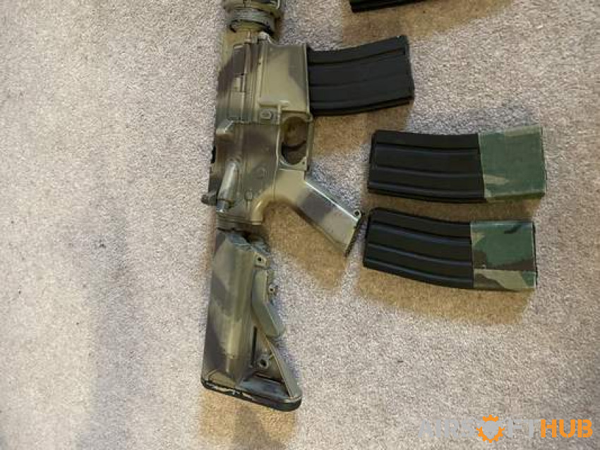 G&G m4 camo - Used airsoft equipment