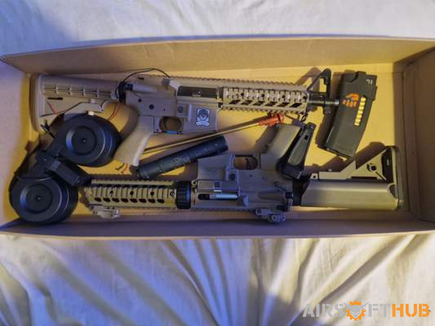 £90 or near offers - Used airsoft equipment