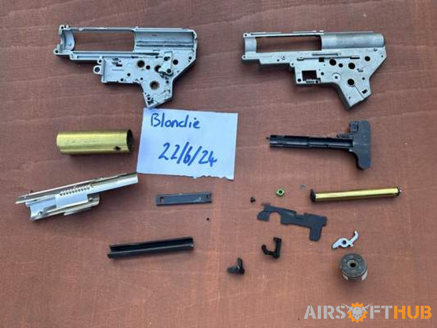 G&G Pneumatic Gearbox + parts - Used airsoft equipment