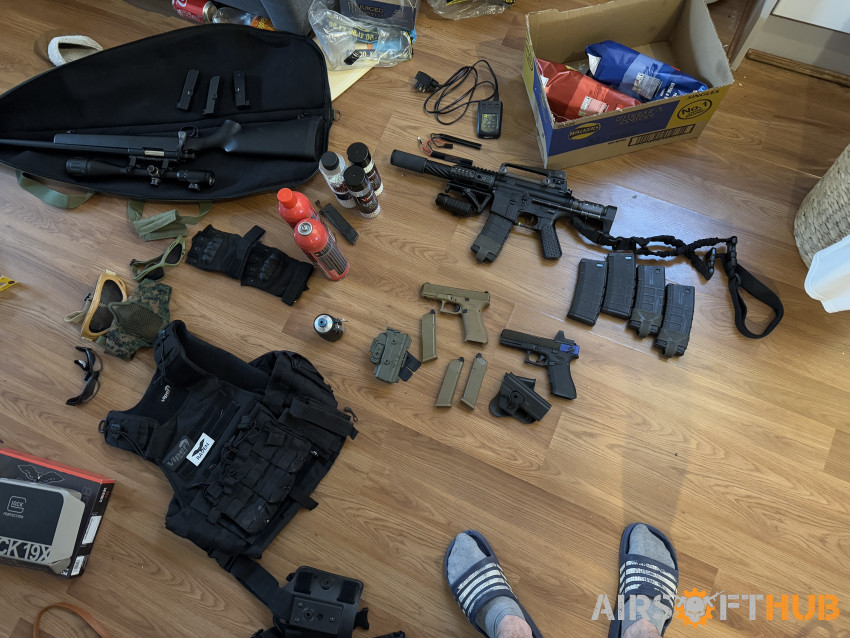 Full combat set - Used airsoft equipment