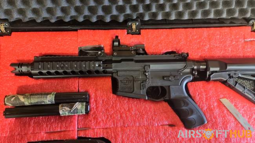 M4 and Pistol - Used airsoft equipment