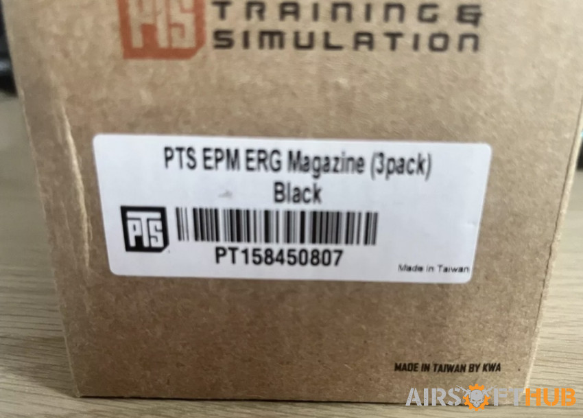 PTS EPM ERG x 3 - Used airsoft equipment