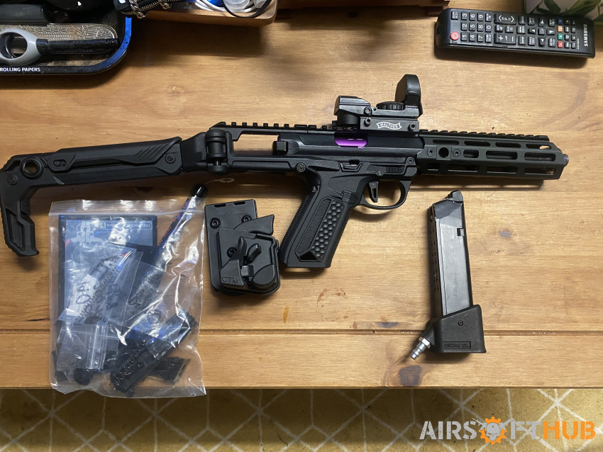 Fully upgraded AAP01 - Used airsoft equipment