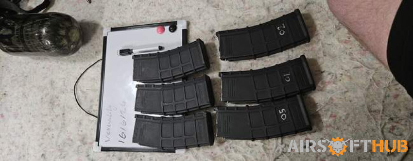 GHK G-Mags - Used airsoft equipment