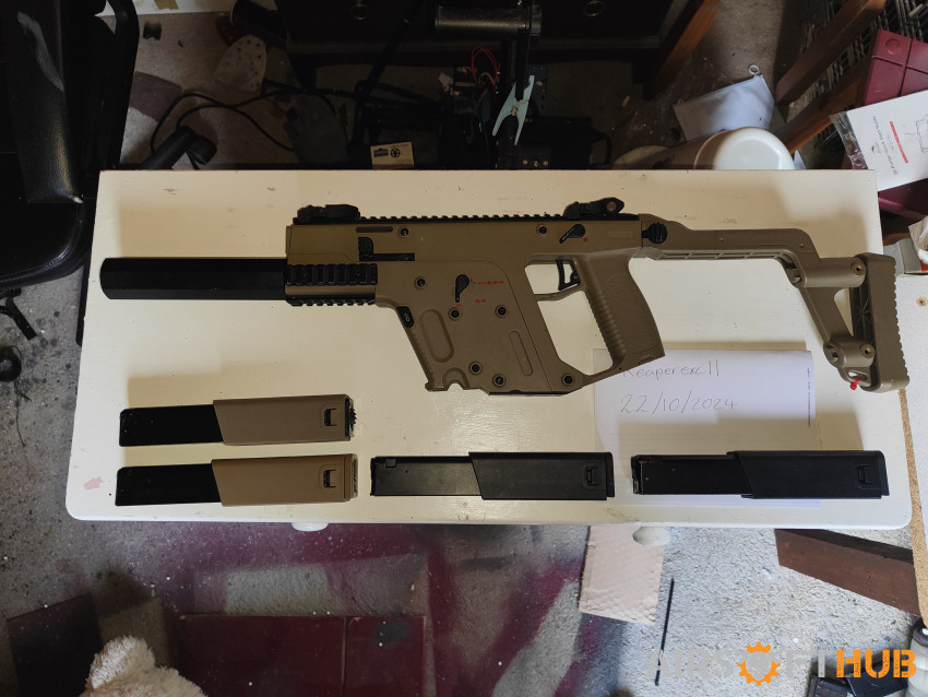 A&K K5 Mod 0 - Kriss Vector St - Used airsoft equipment