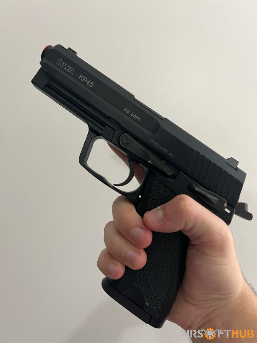 KWA KP45 GBB Pistol - Used airsoft equipment