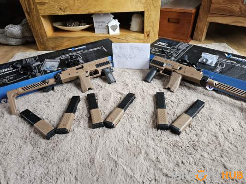 Duel vmp1 with 6 mags - Used airsoft equipment