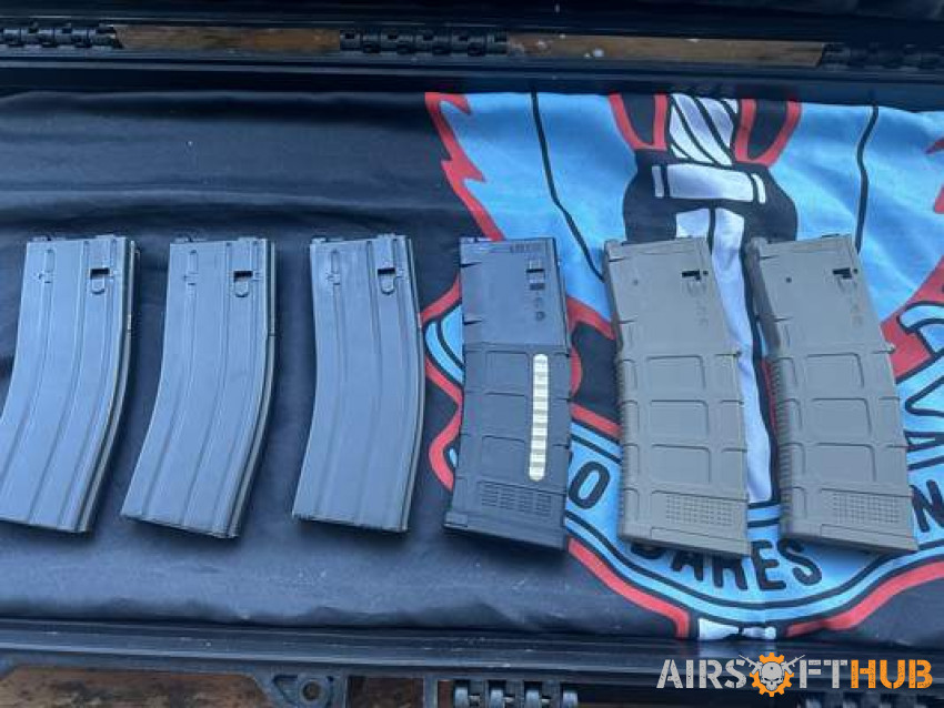 Mws mags - Used airsoft equipment