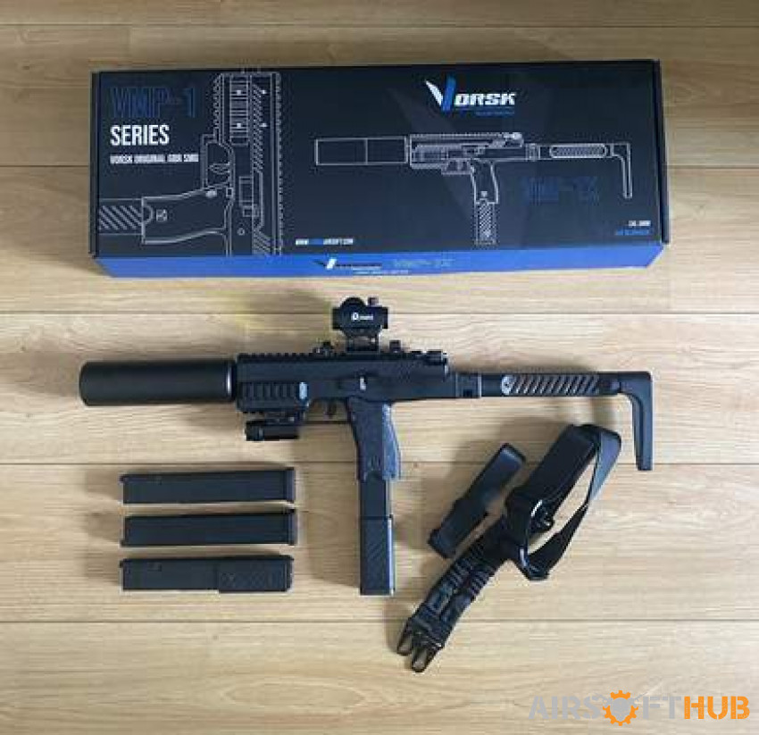 VORSK VMP-1X GBB SMG Black - Used airsoft equipment