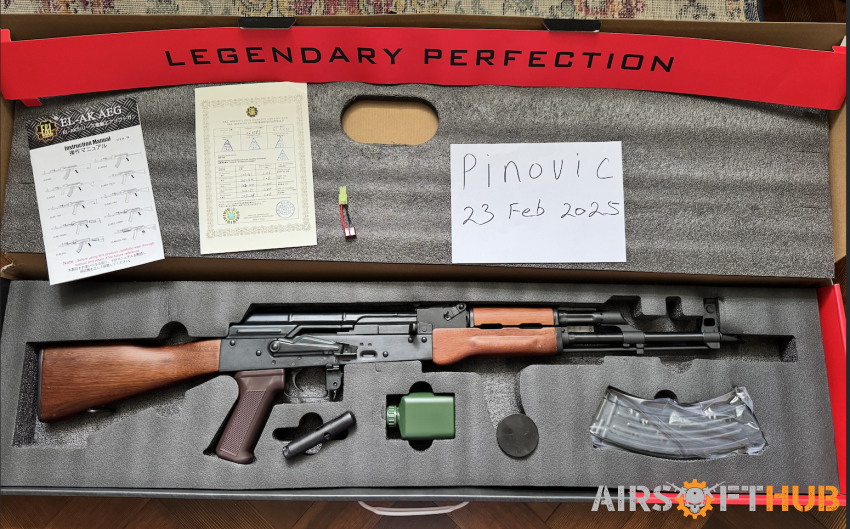 Brand new E&L AKM Essential - Used airsoft equipment