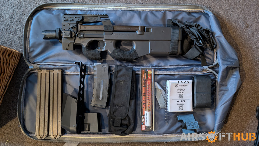 Tokyo Marui P90 + Perun - Used airsoft equipment