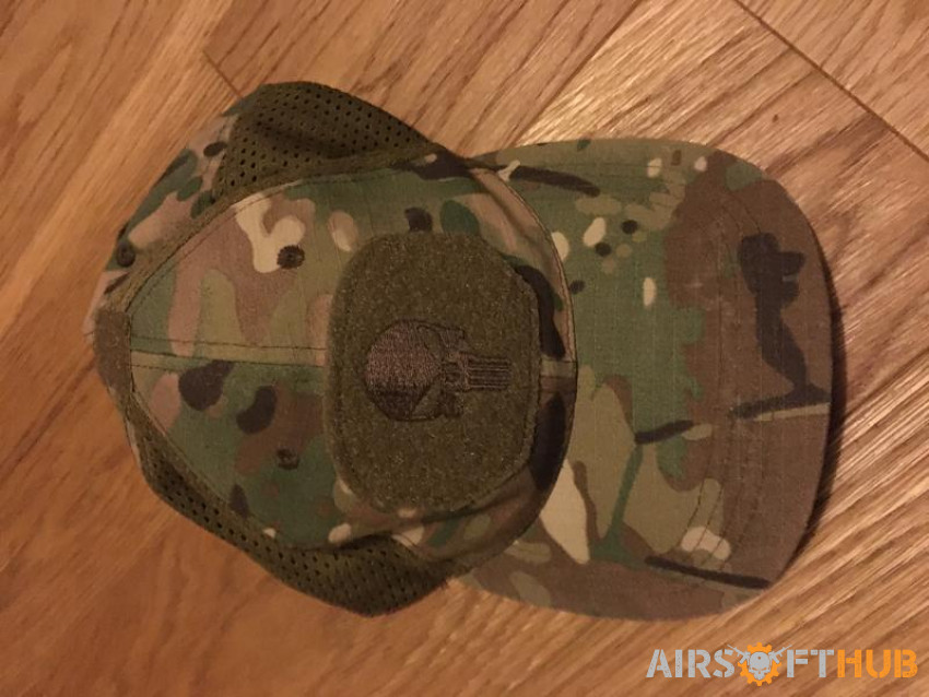 Camo baseball cap - Used airsoft equipment