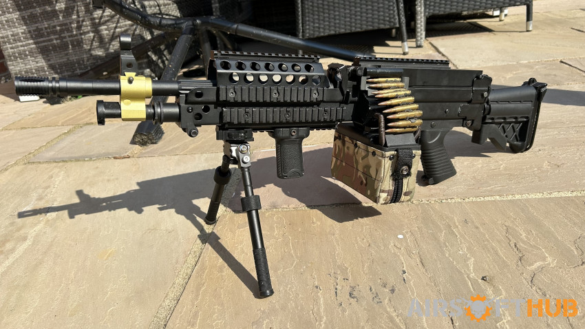 A&K MK46 LMG - Used airsoft equipment