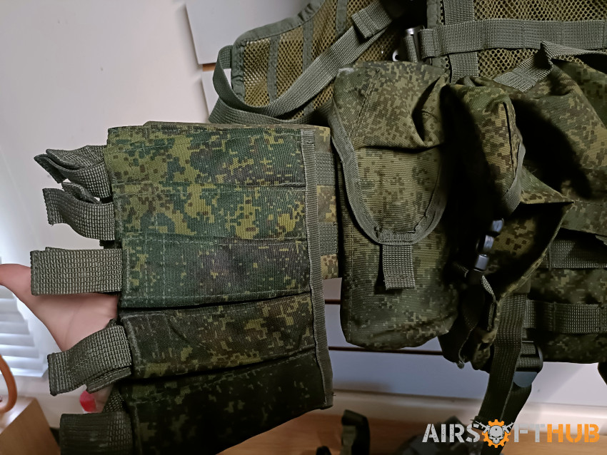 Rare ZHTM 6SH117 Russian vest - Used airsoft equipment