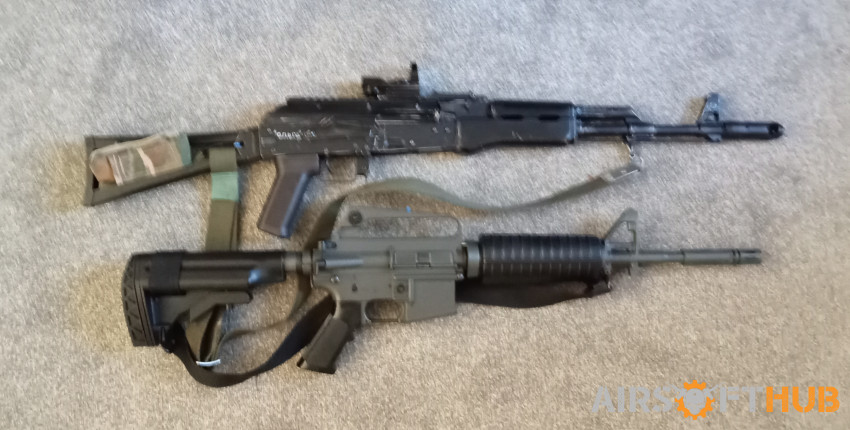 complete sale - Used airsoft equipment