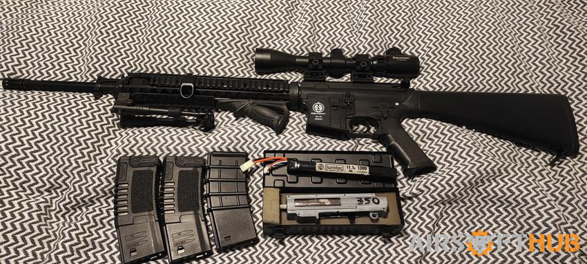 M16 DMR - Used airsoft equipment