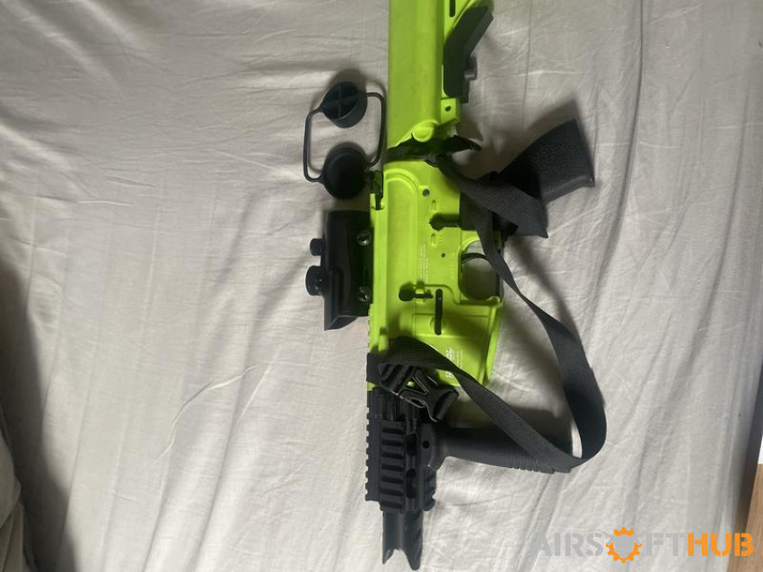 Cmg firehawk with sight+mags - Used airsoft equipment